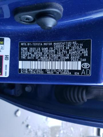 Photo 11 VIN: 2T1BURHE2EC213322 - TOYOTA COROLLA L 