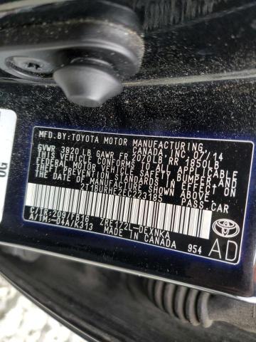 Photo 9 VIN: 2T1BURHE2EC223185 - TOYOTA COROLLA L 