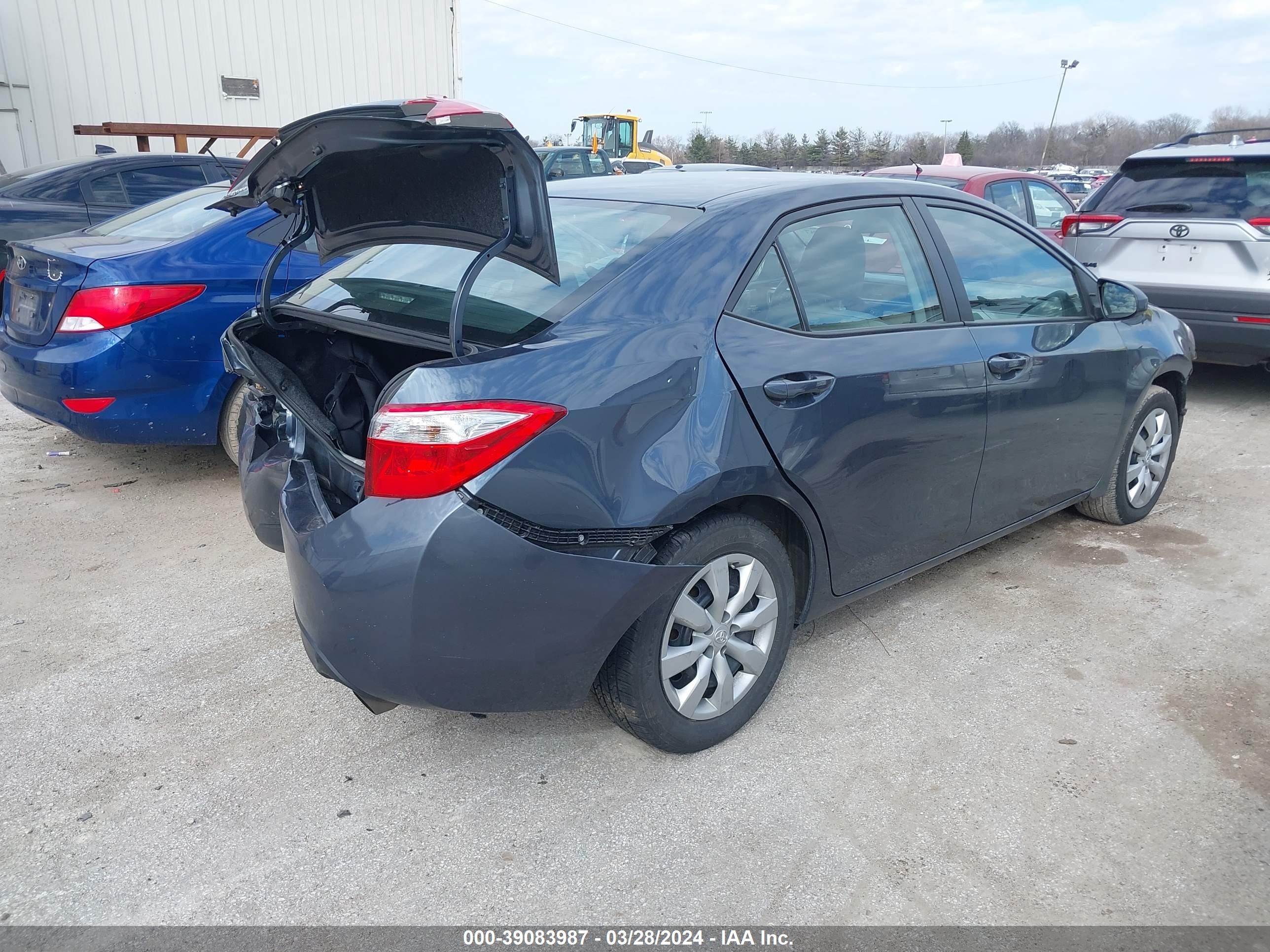 Photo 3 VIN: 2T1BURHE2FC406507 - TOYOTA COROLLA 