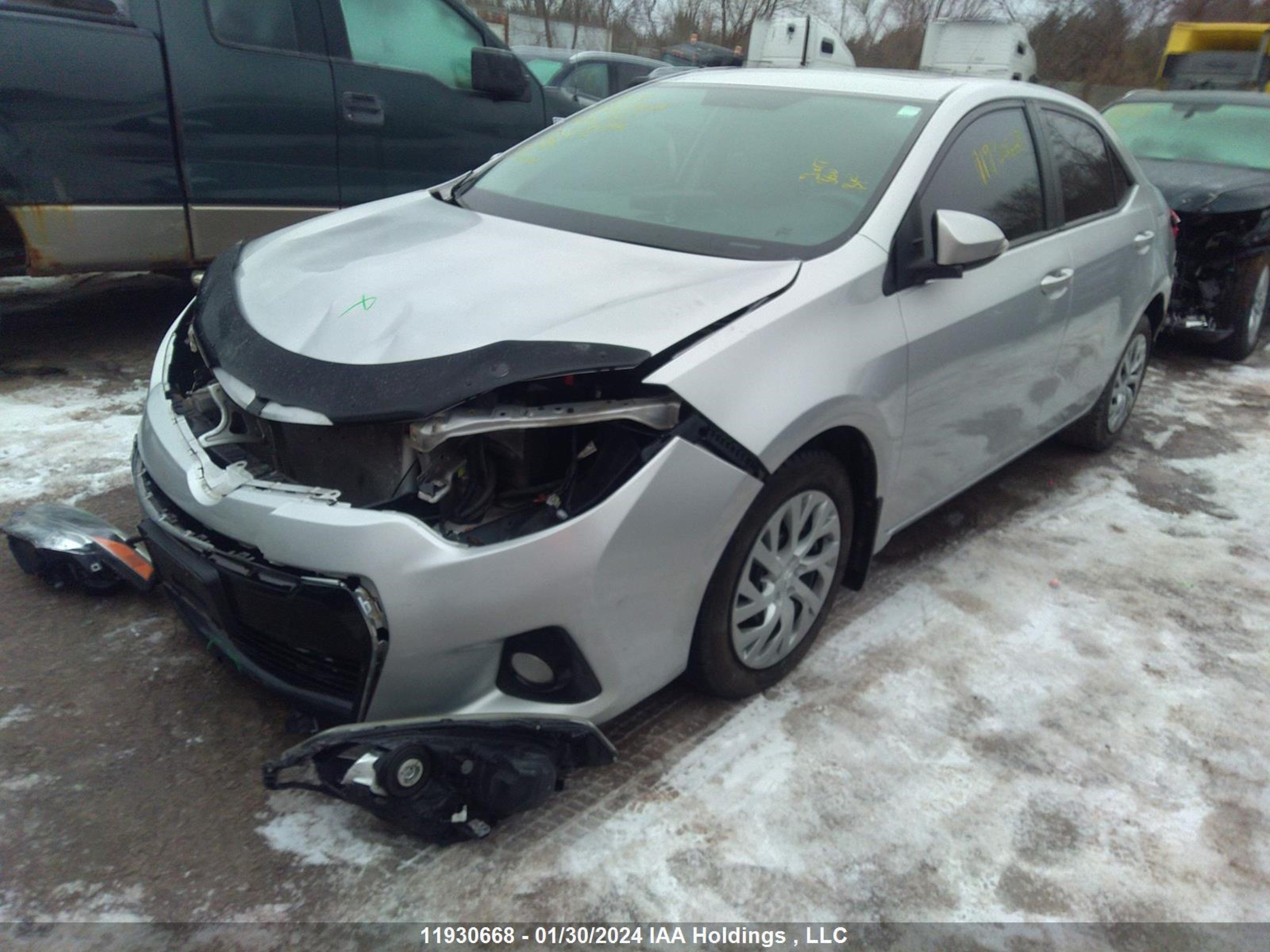 Photo 1 VIN: 2T1BURHE2FC466125 - TOYOTA COROLLA 