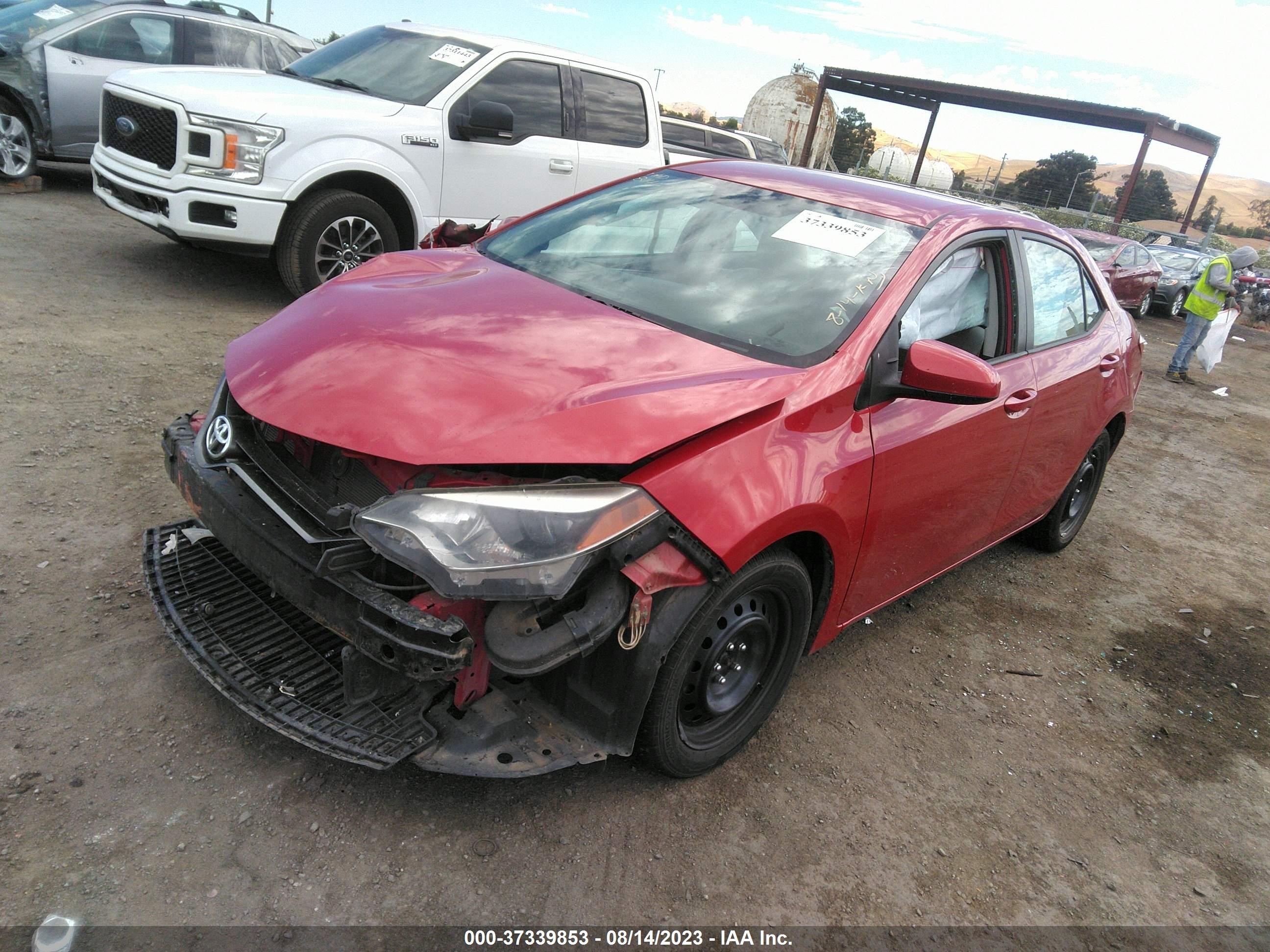 Photo 1 VIN: 2T1BURHE2GC586198 - TOYOTA COROLLA 