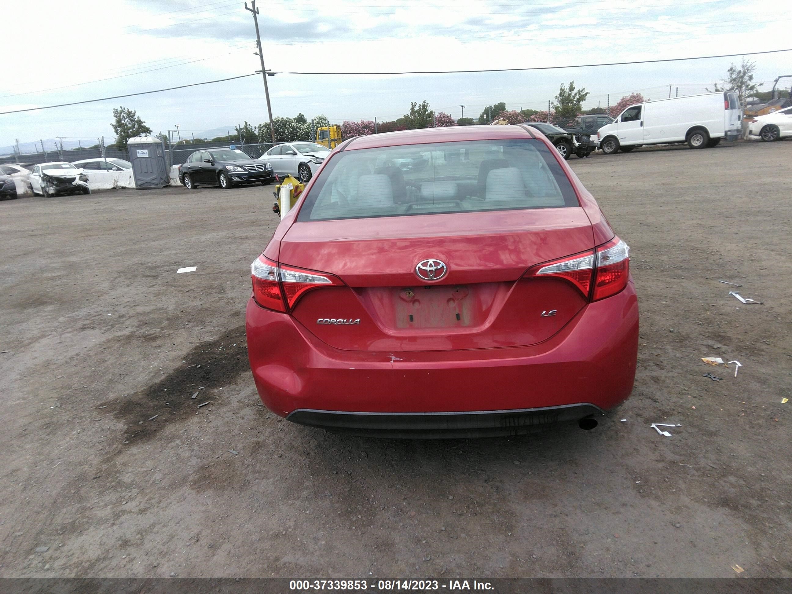 Photo 15 VIN: 2T1BURHE2GC586198 - TOYOTA COROLLA 