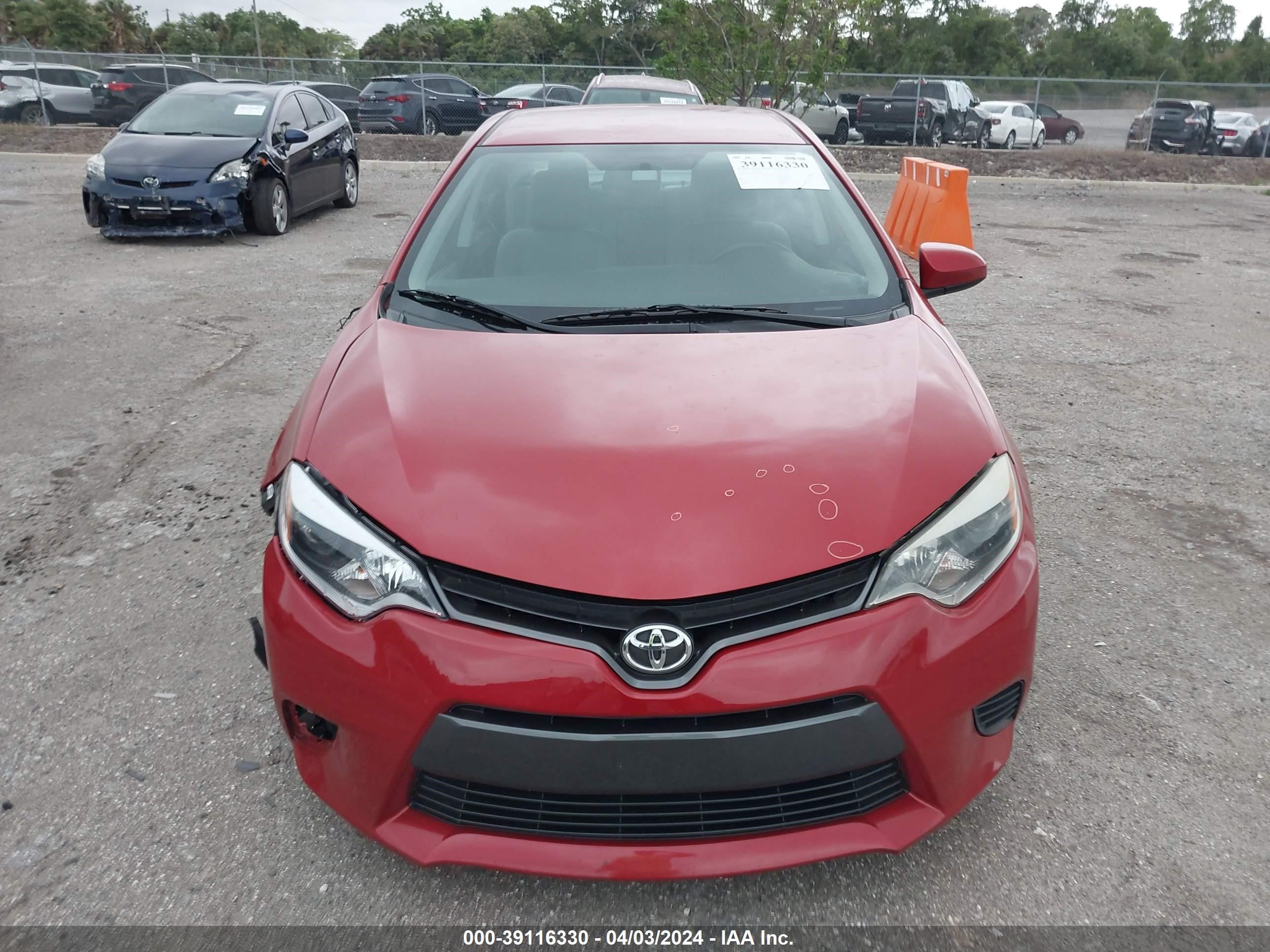 Photo 11 VIN: 2T1BURHE2GC618728 - TOYOTA COROLLA 