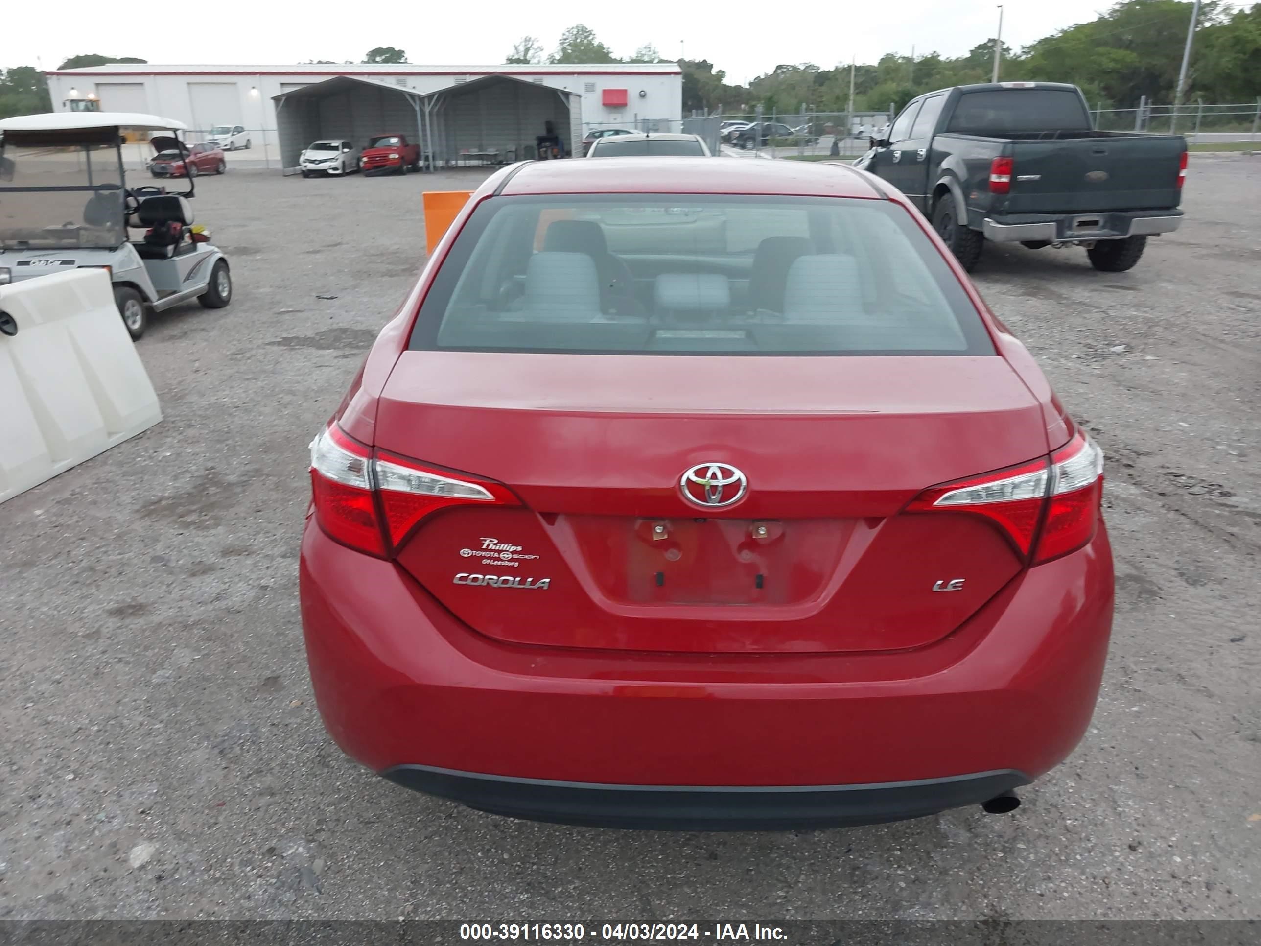 Photo 15 VIN: 2T1BURHE2GC618728 - TOYOTA COROLLA 