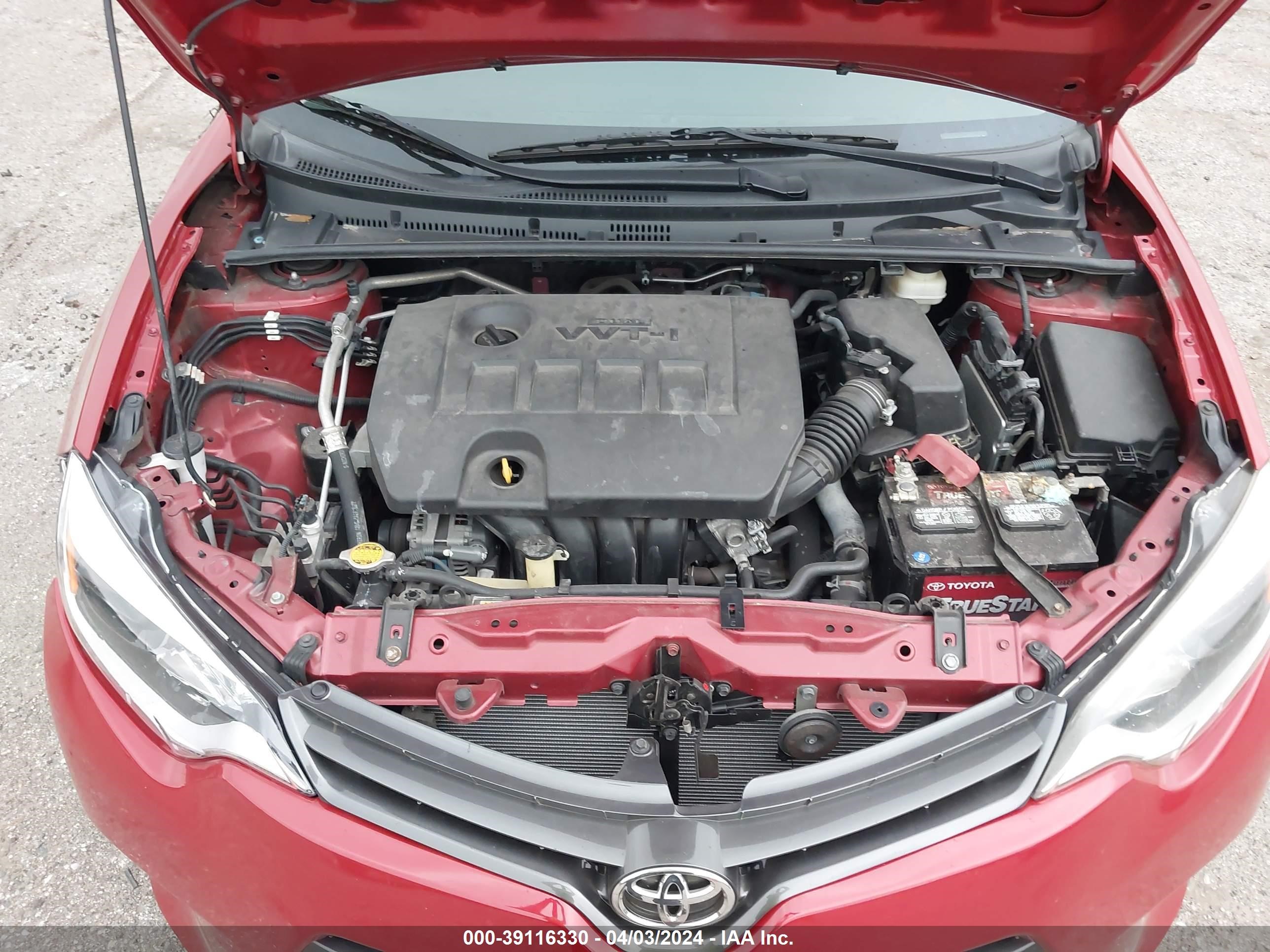 Photo 9 VIN: 2T1BURHE2GC618728 - TOYOTA COROLLA 