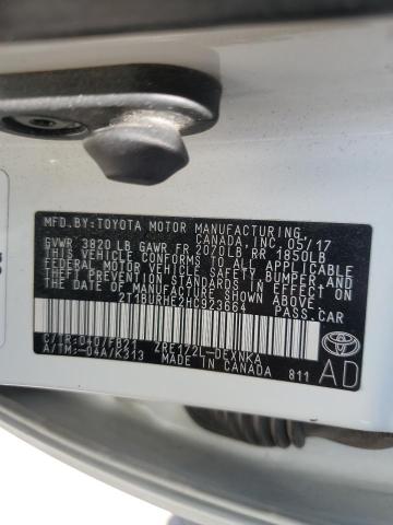 Photo 11 VIN: 2T1BURHE2HC923664 - TOYOTA COROLLA 