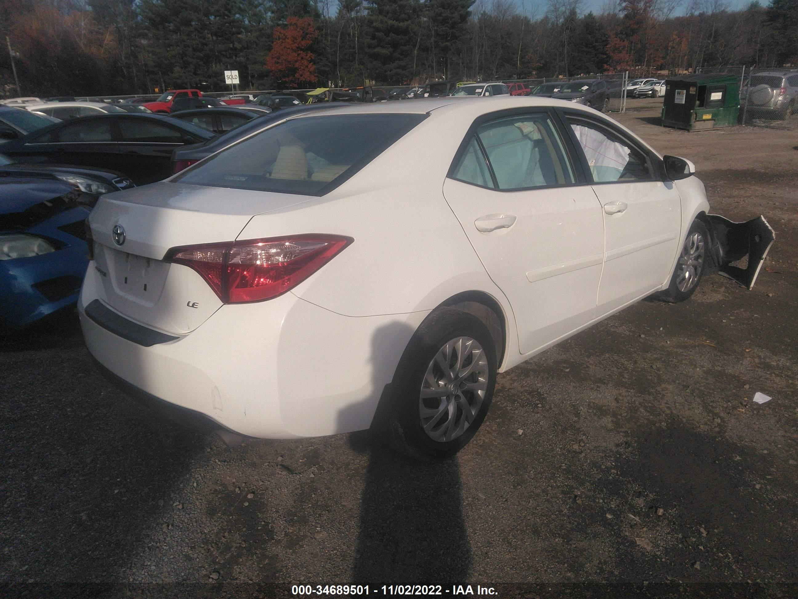 Photo 3 VIN: 2T1BURHE2JC084069 - TOYOTA COROLLA 