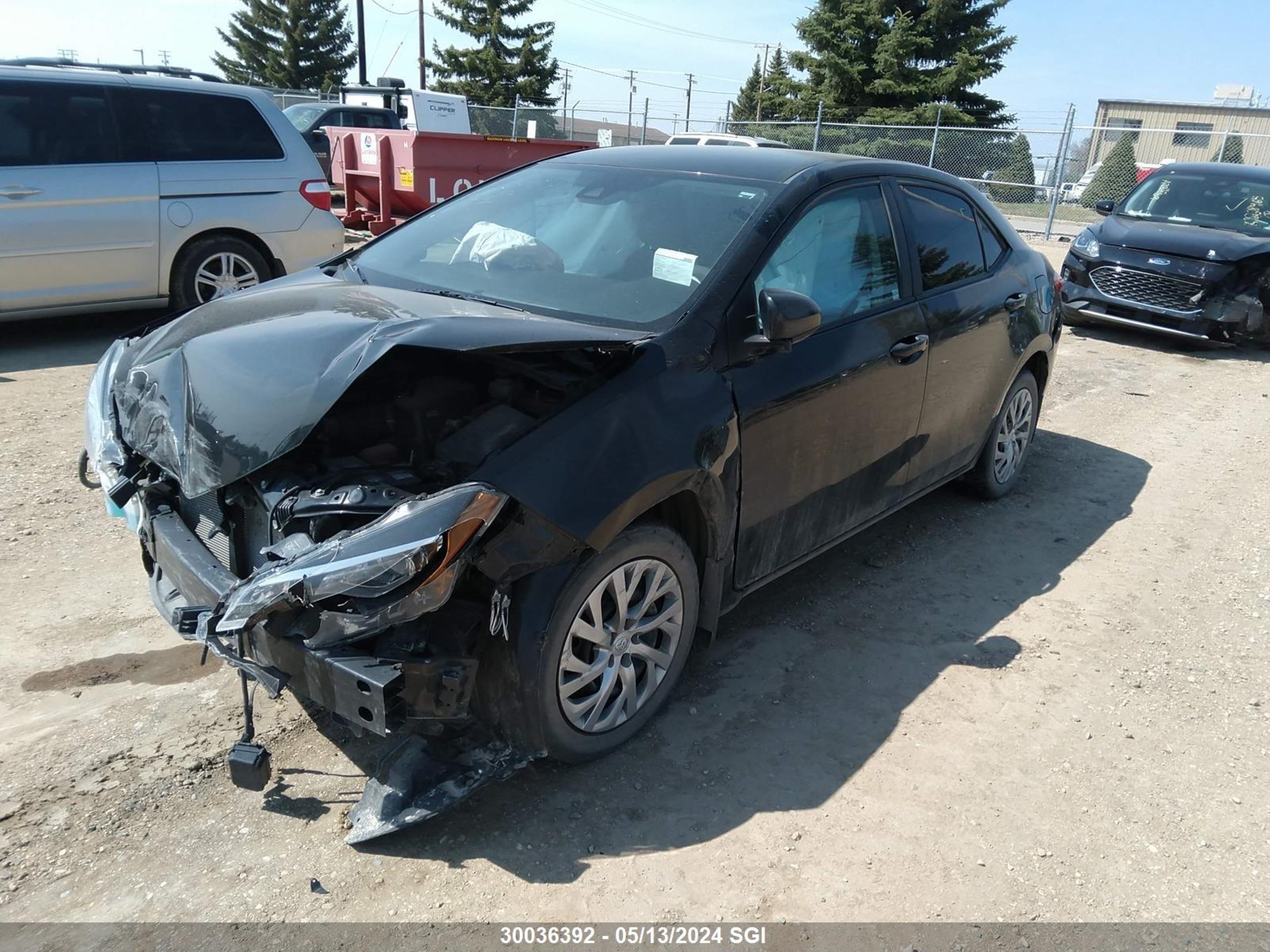 Photo 1 VIN: 2T1BURHE2KC126919 - TOYOTA COROLLA 