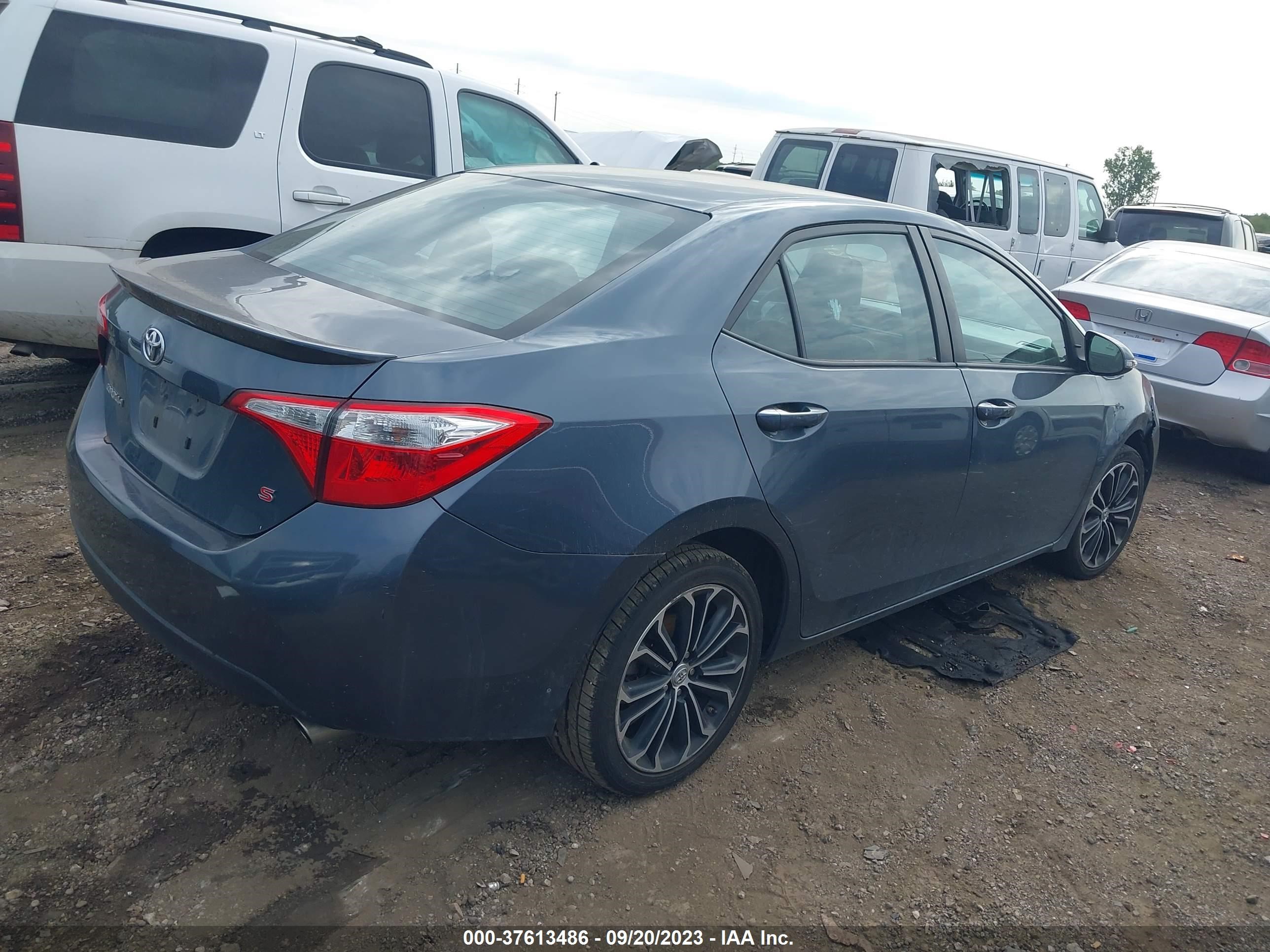 Photo 3 VIN: 2T1BURHE3EC223552 - TOYOTA COROLLA 