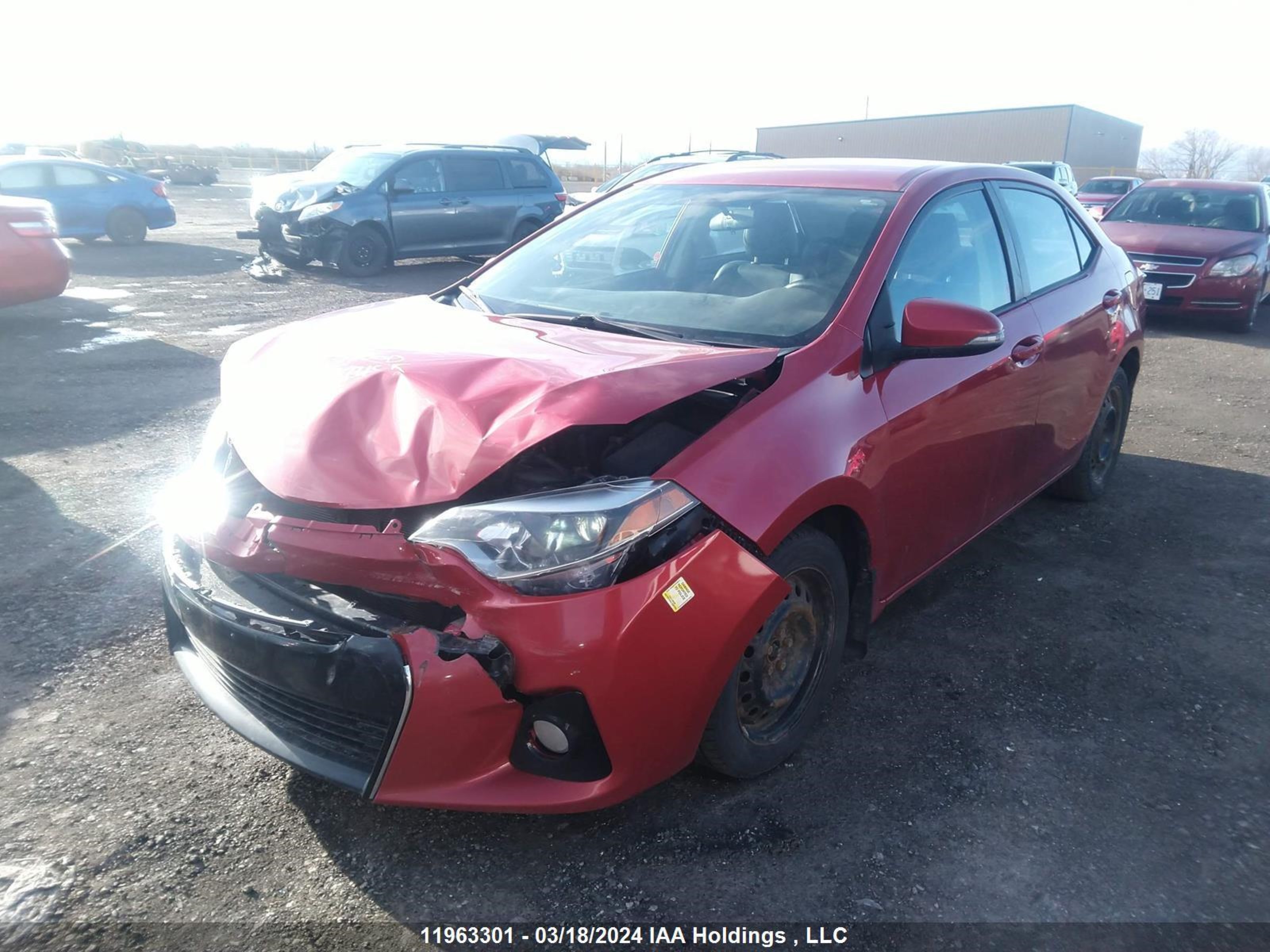 Photo 1 VIN: 2T1BURHE3FC311728 - TOYOTA COROLLA 