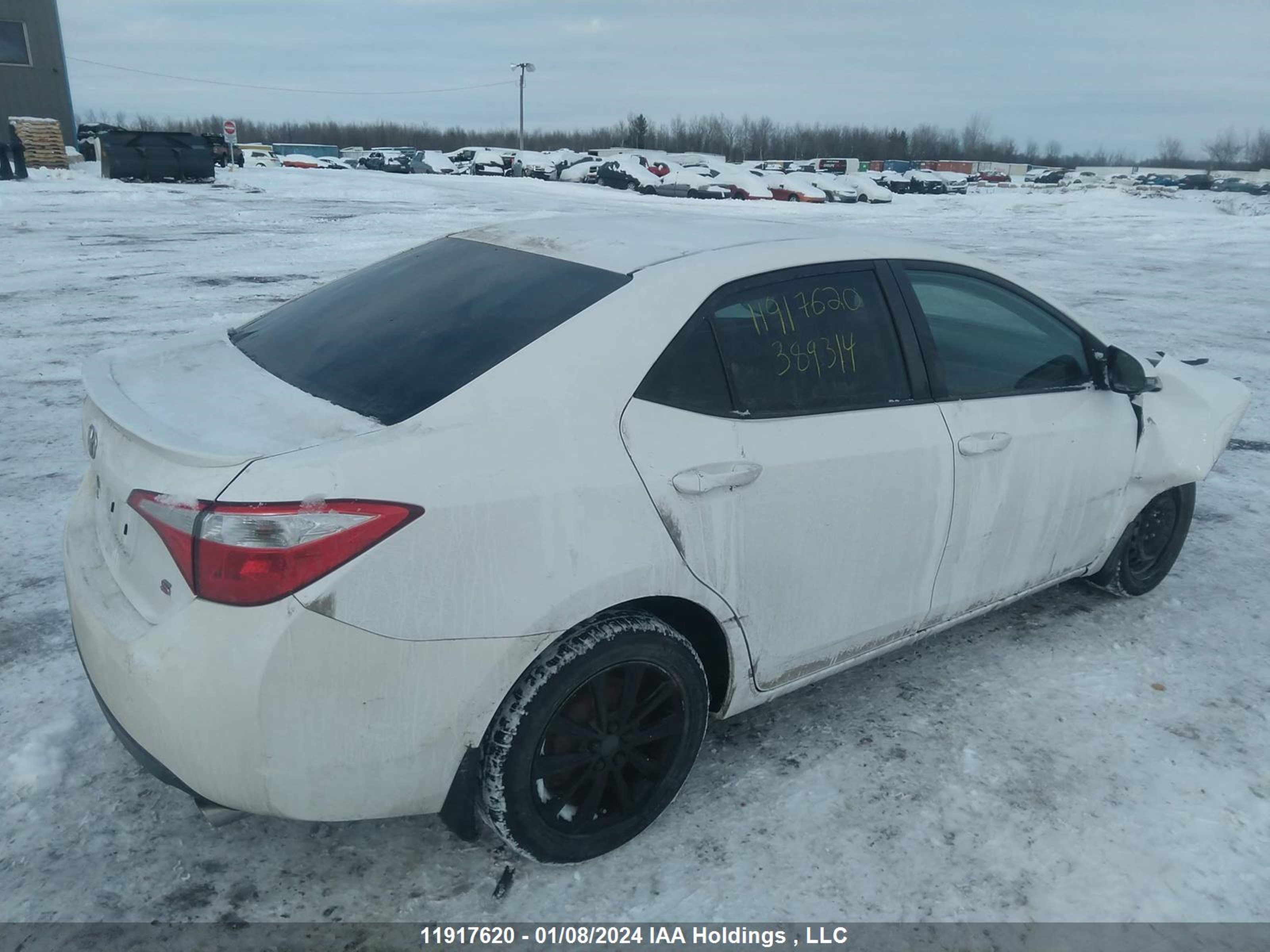 Photo 3 VIN: 2T1BURHE3FC389314 - TOYOTA COROLLA 