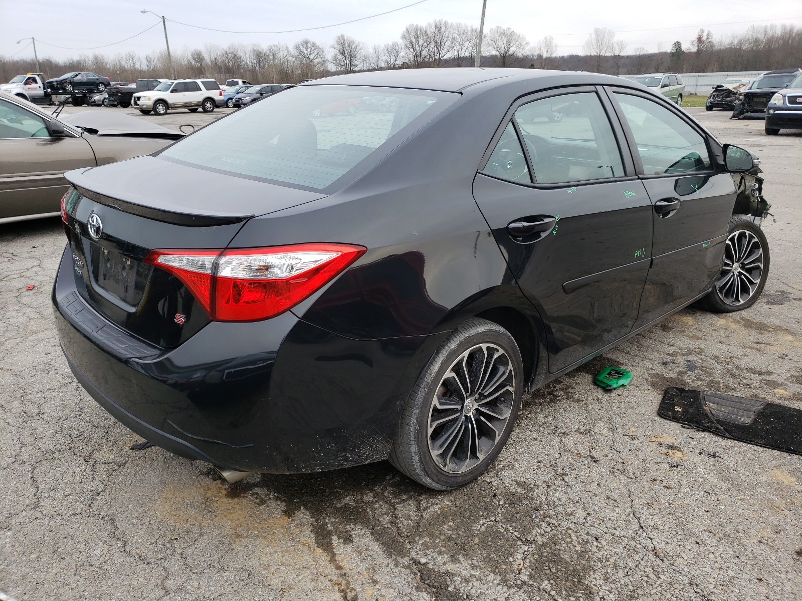 Photo 3 VIN: 2T1BURHE3GC487258 - TOYOTA COROLLA L 