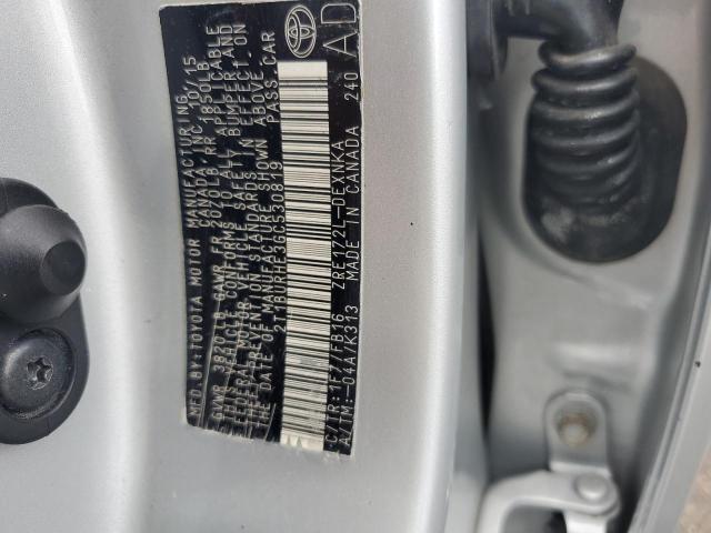 Photo 11 VIN: 2T1BURHE3GC530819 - TOYOTA COROLLA L 