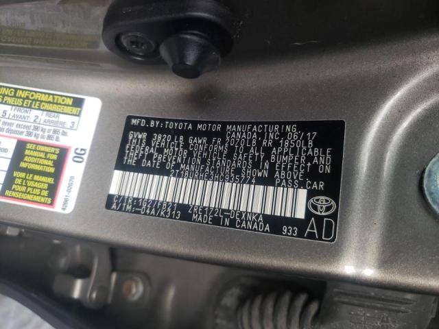 Photo 11 VIN: 2T1BURHE3HC935774 - TOYOTA COROLLA L 