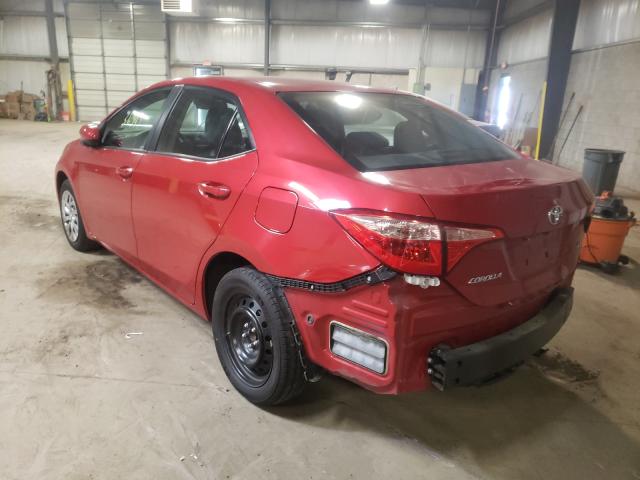 Photo 2 VIN: 2T1BURHE3JC112560 - TOYOTA COROLLA L 