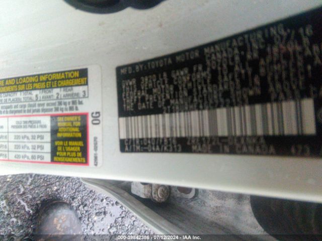 Photo 8 VIN: 2T1BURHE4GC722153 - TOYOTA COROLLA 