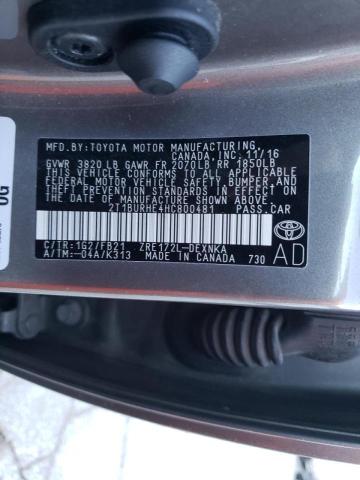 Photo 9 VIN: 2T1BURHE4HC800481 - TOYOTA COROLLA L 