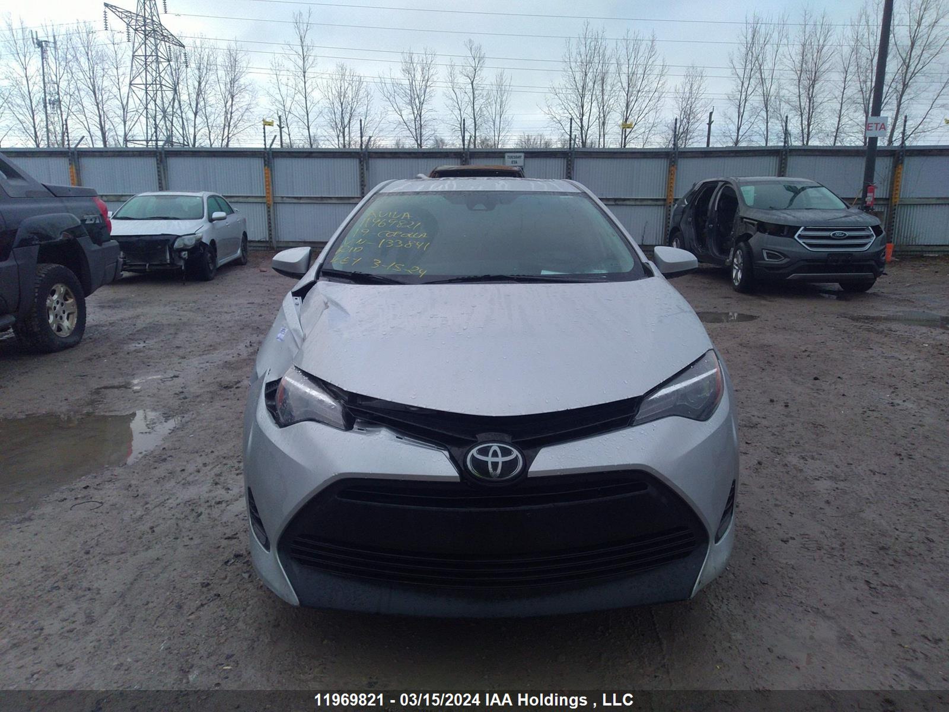 Photo 11 VIN: 2T1BURHE4KC133841 - TOYOTA COROLLA 