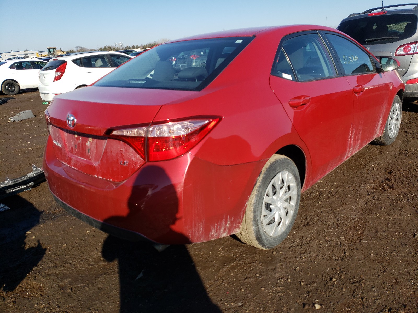 Photo 3 VIN: 2T1BURHE4KC225905 - TOYOTA COROLLA L 