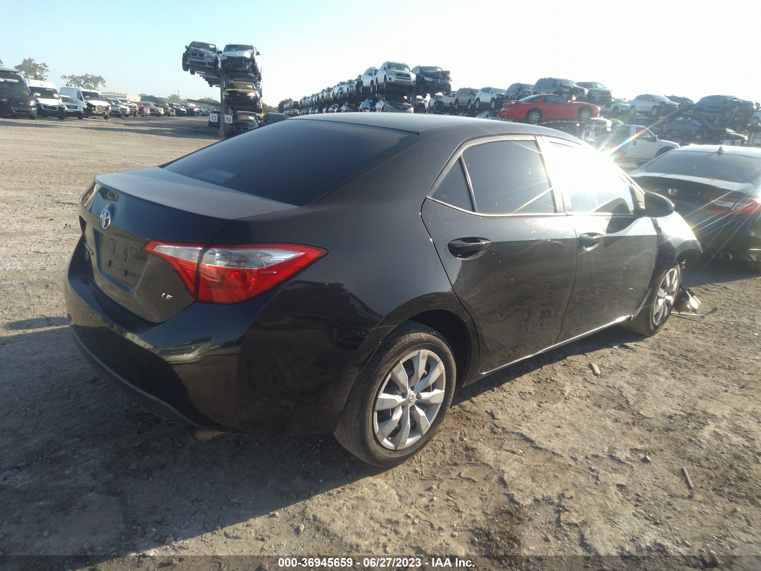 Photo 3 VIN: 2T1BURHE5EC077414 - TOYOTA COROLLA 