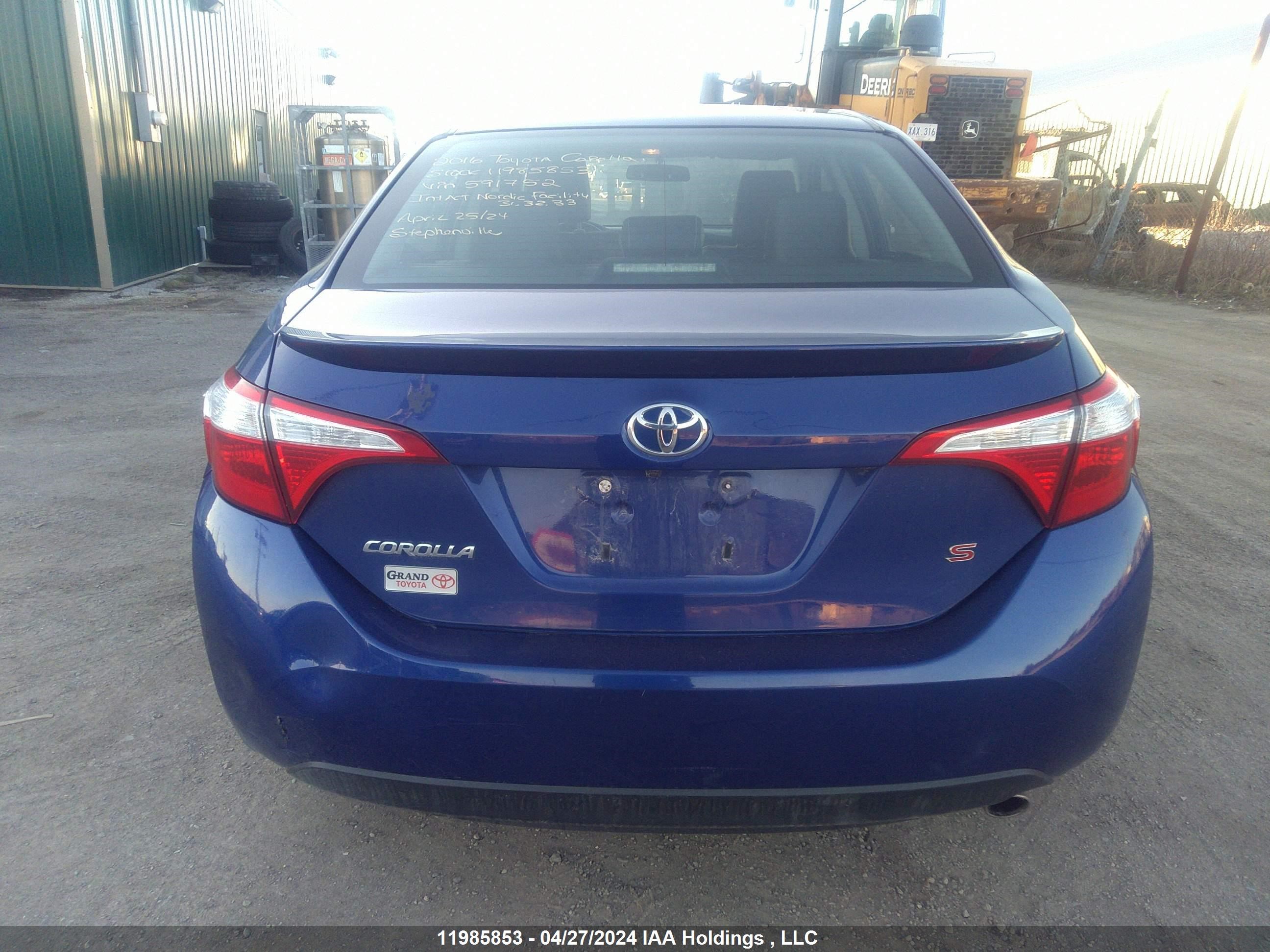 Photo 16 VIN: 2T1BURHE5GC591752 - TOYOTA COROLLA 