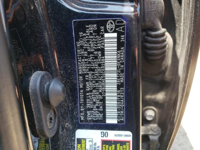 Photo 12 VIN: 2T1BURHE5GC692984 - TOYOTA COROLLA L 