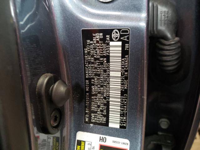 Photo 9 VIN: 2T1BURHE5HC799535 - TOYOTA COROLLA L 