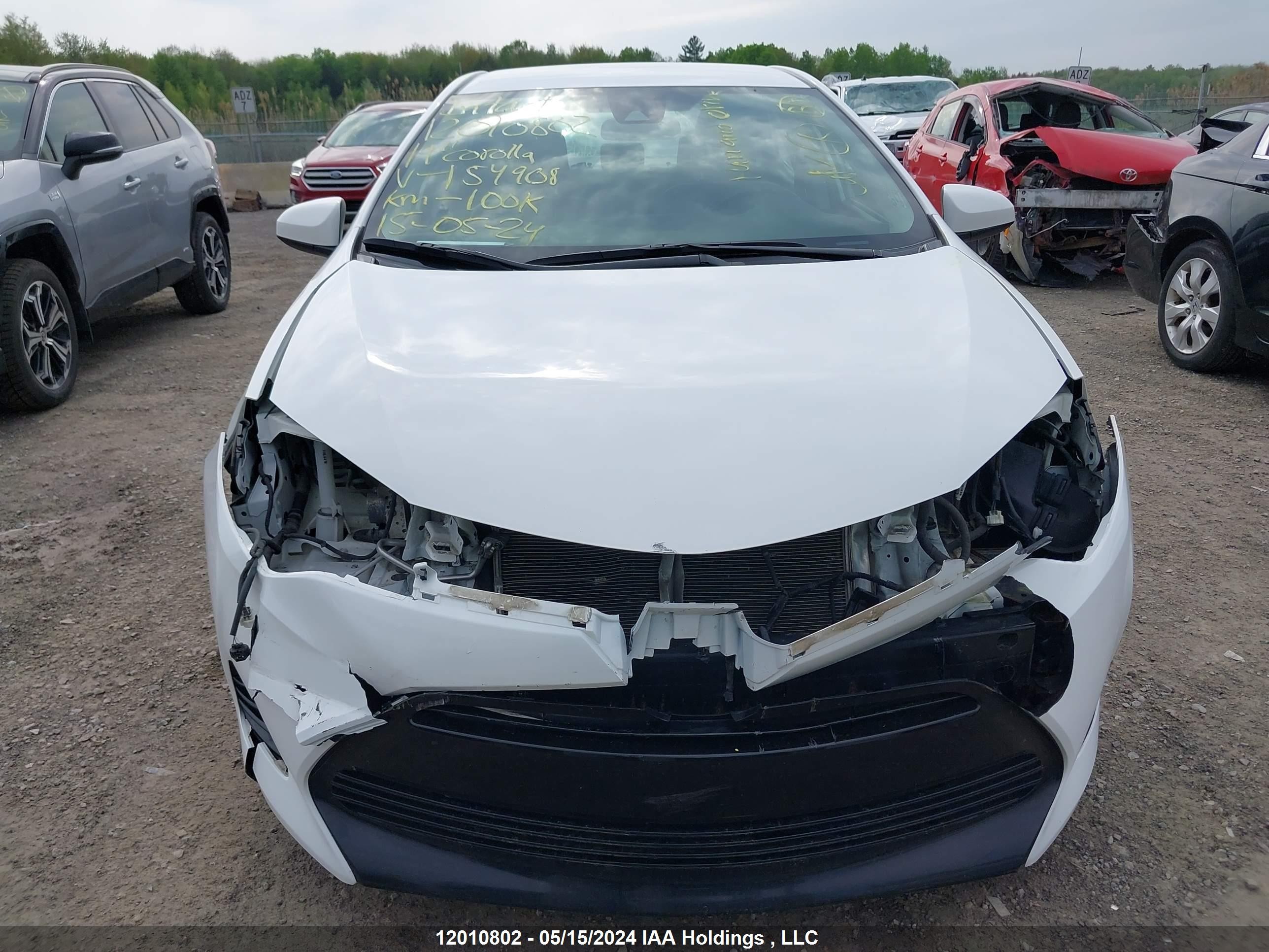 Photo 11 VIN: 2T1BURHE5KC154908 - TOYOTA COROLLA 