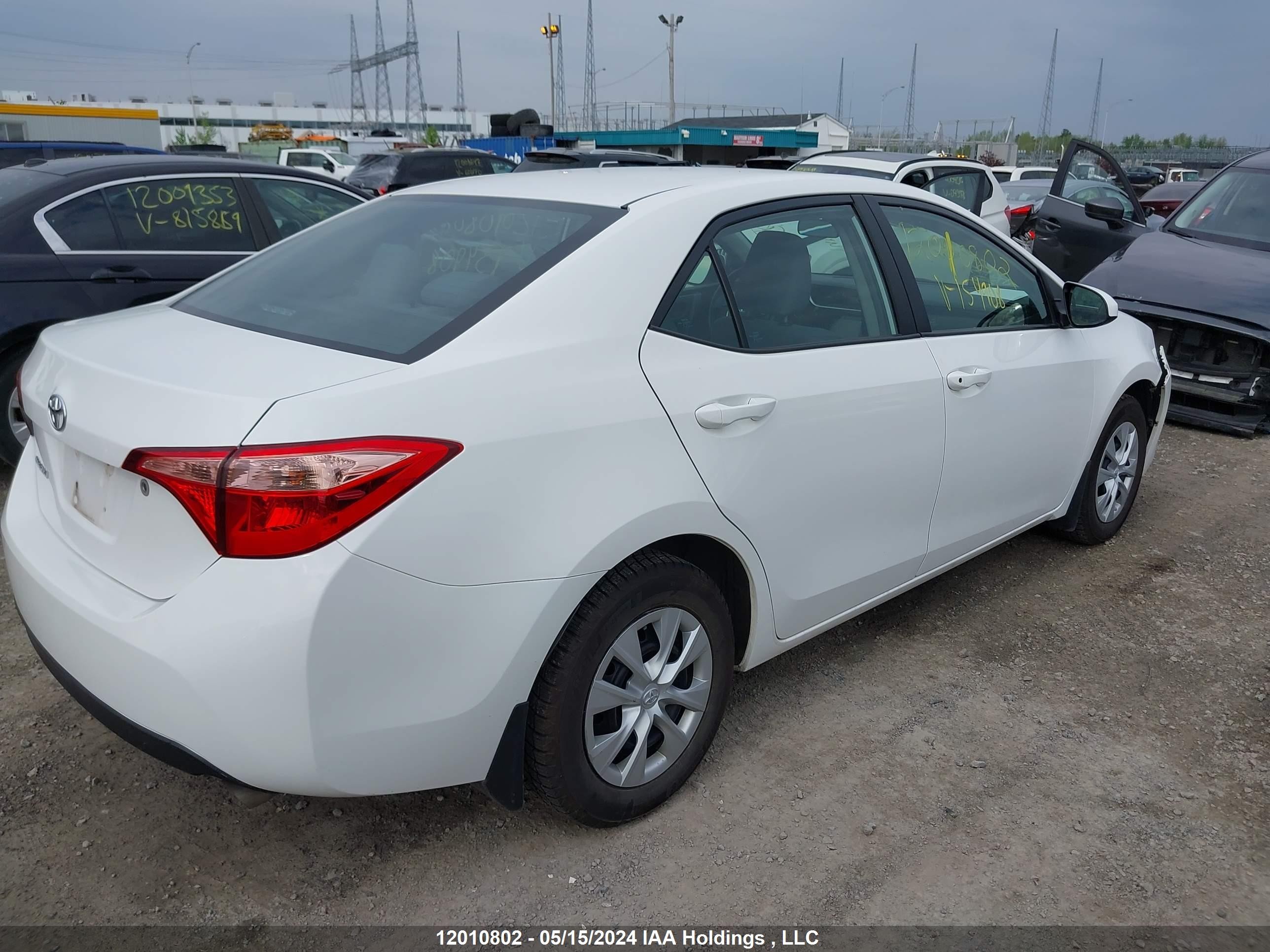 Photo 3 VIN: 2T1BURHE5KC154908 - TOYOTA COROLLA 