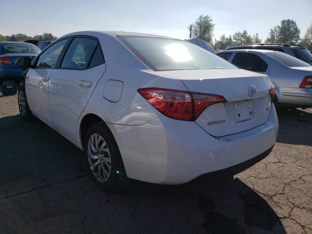 Photo 2 VIN: 2T1BURHE5KC186645 - TOYOTA COROLLA L 