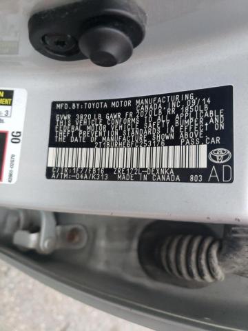 Photo 9 VIN: 2T1BURHE6FC253176 - TOYOTA COROLLA L 