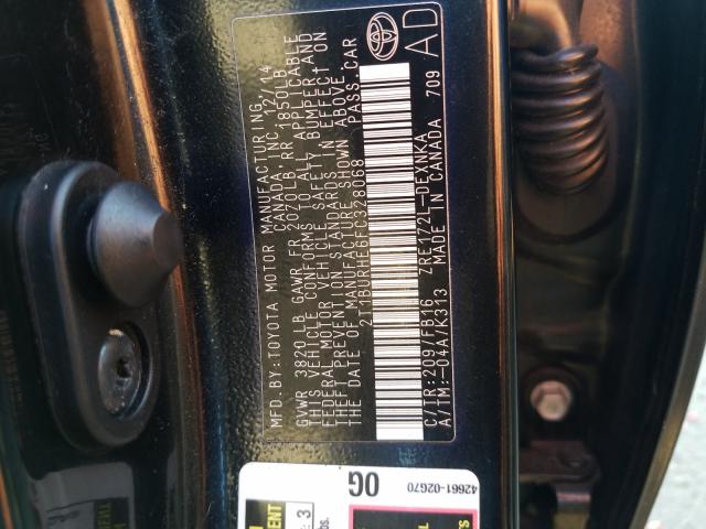 Photo 9 VIN: 2T1BURHE6FC328068 - TOYOTA COROLLA L 