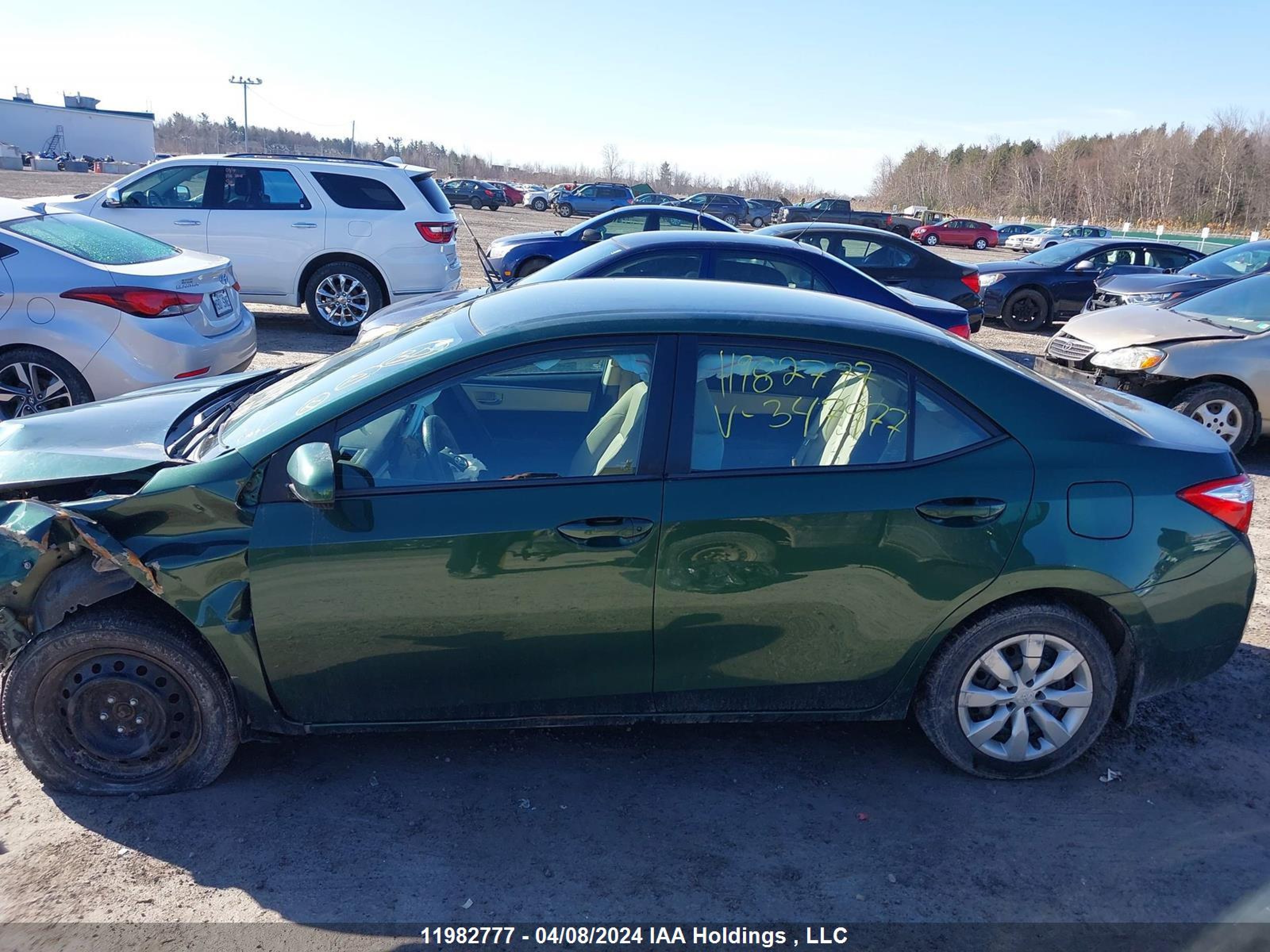 Photo 14 VIN: 2T1BURHE6FC347977 - TOYOTA COROLLA 