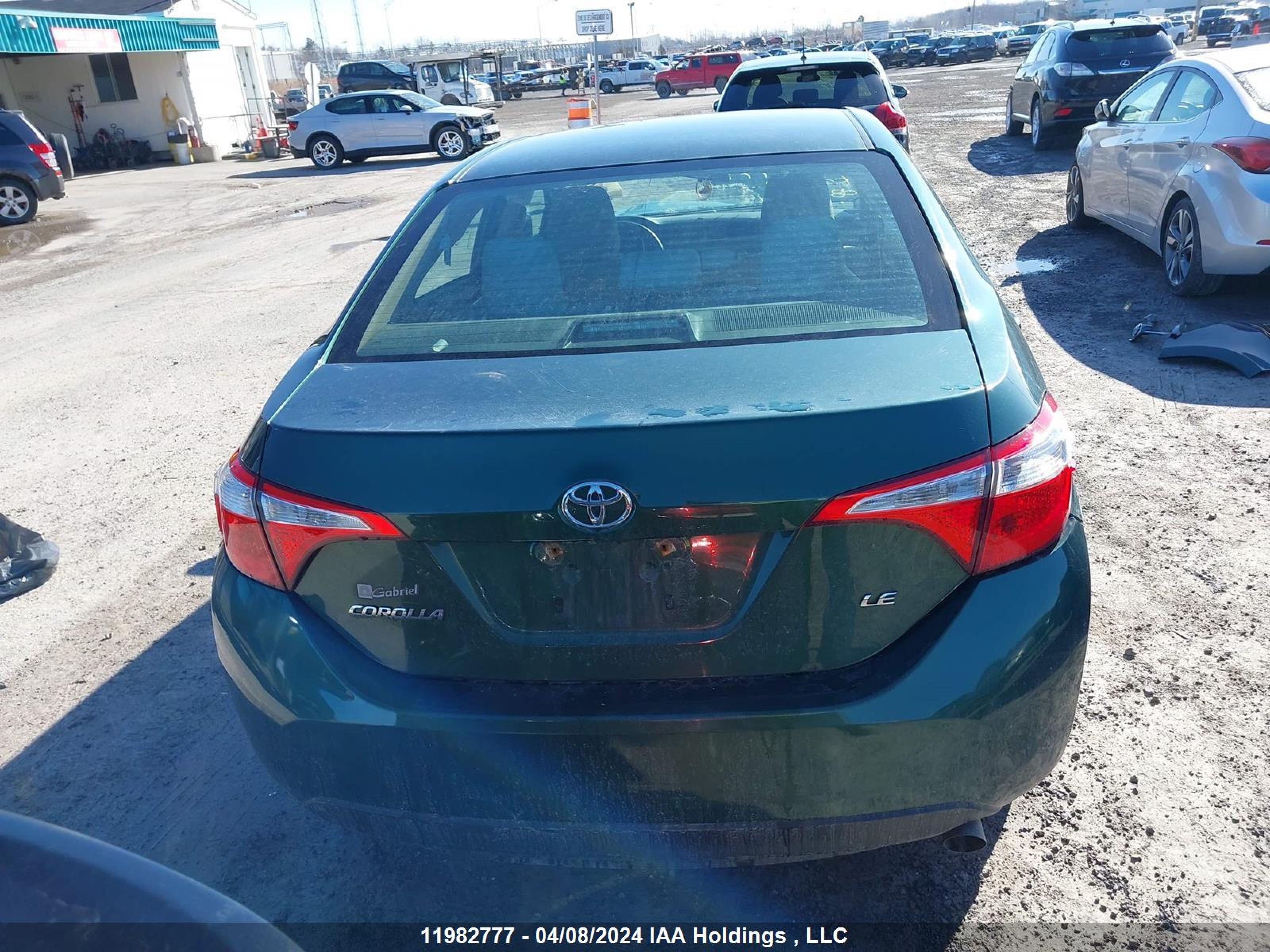 Photo 16 VIN: 2T1BURHE6FC347977 - TOYOTA COROLLA 