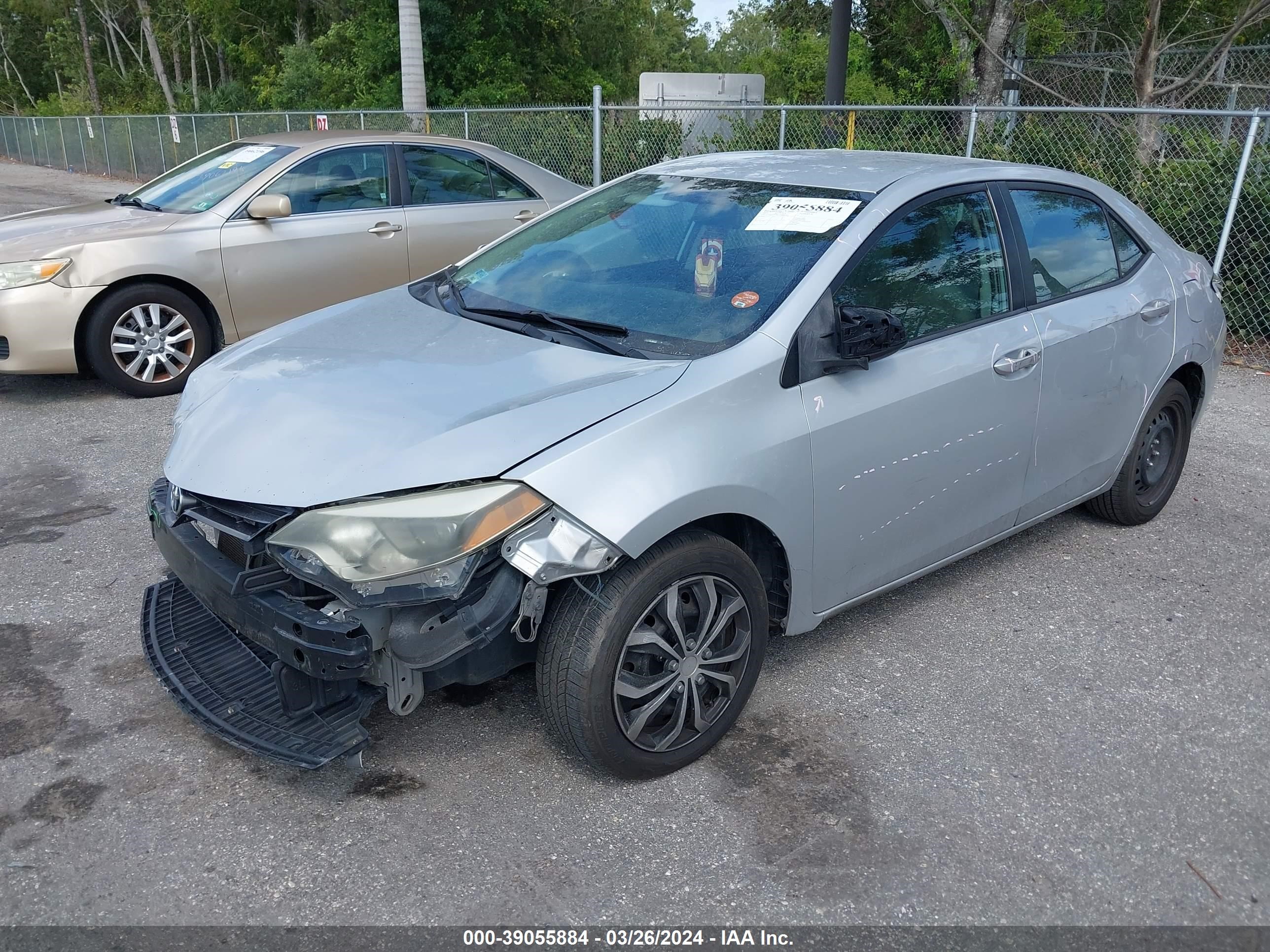 Photo 1 VIN: 2T1BURHE6FC358865 - TOYOTA COROLLA 