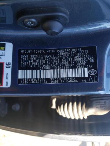 Photo 11 VIN: 2T1BURHE6FC453281 - TOYOTA COROLLA L 