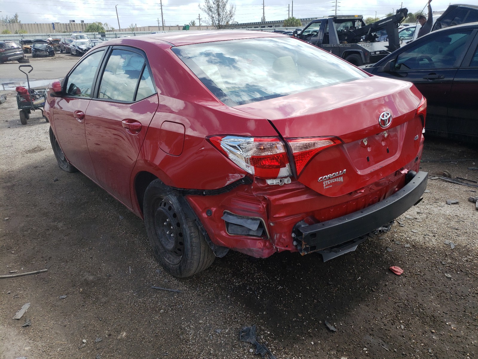 Photo 2 VIN: 2T1BURHE6HC910674 - TOYOTA COROLLA L 