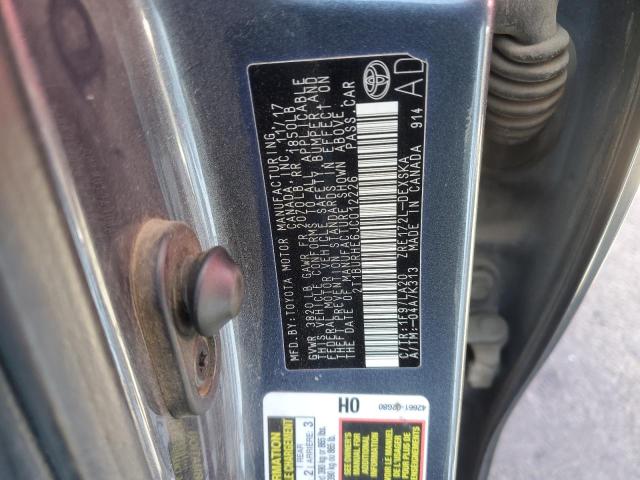 Photo 11 VIN: 2T1BURHE6JC012226 - TOYOTA COROLLA L 