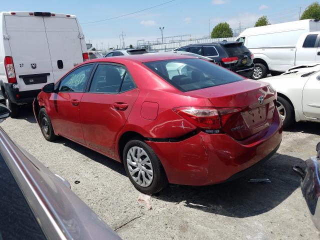 Photo 2 VIN: 2T1BURHE6JC108678 - TOYOTA COROLLA L 