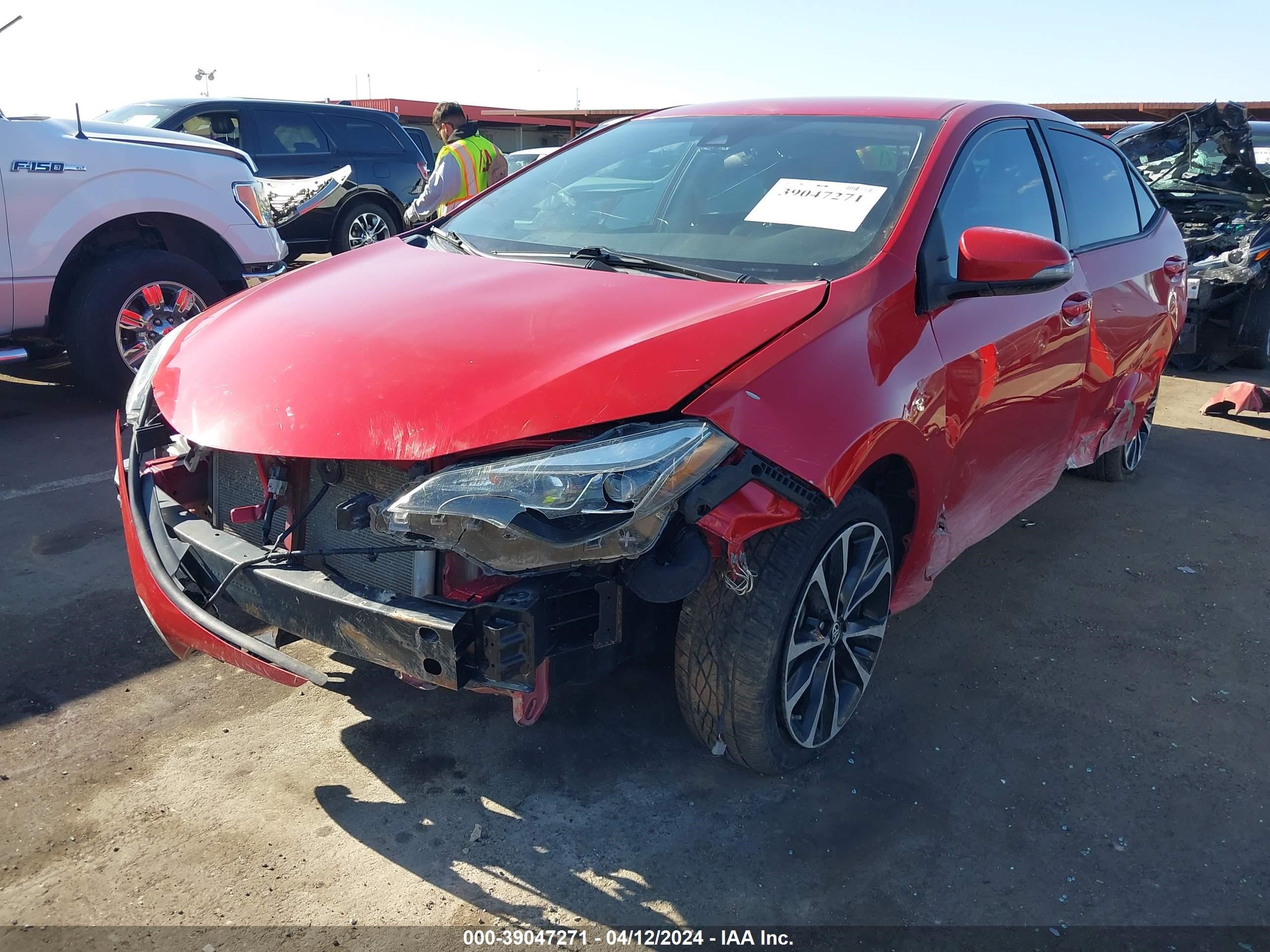 Photo 1 VIN: 2T1BURHE6KC178568 - TOYOTA COROLLA 