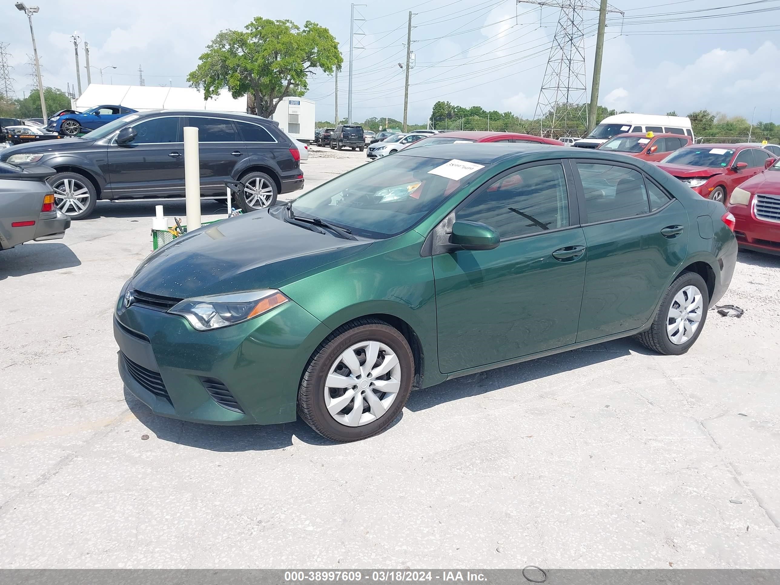 Photo 1 VIN: 2T1BURHE7EC151349 - TOYOTA COROLLA 