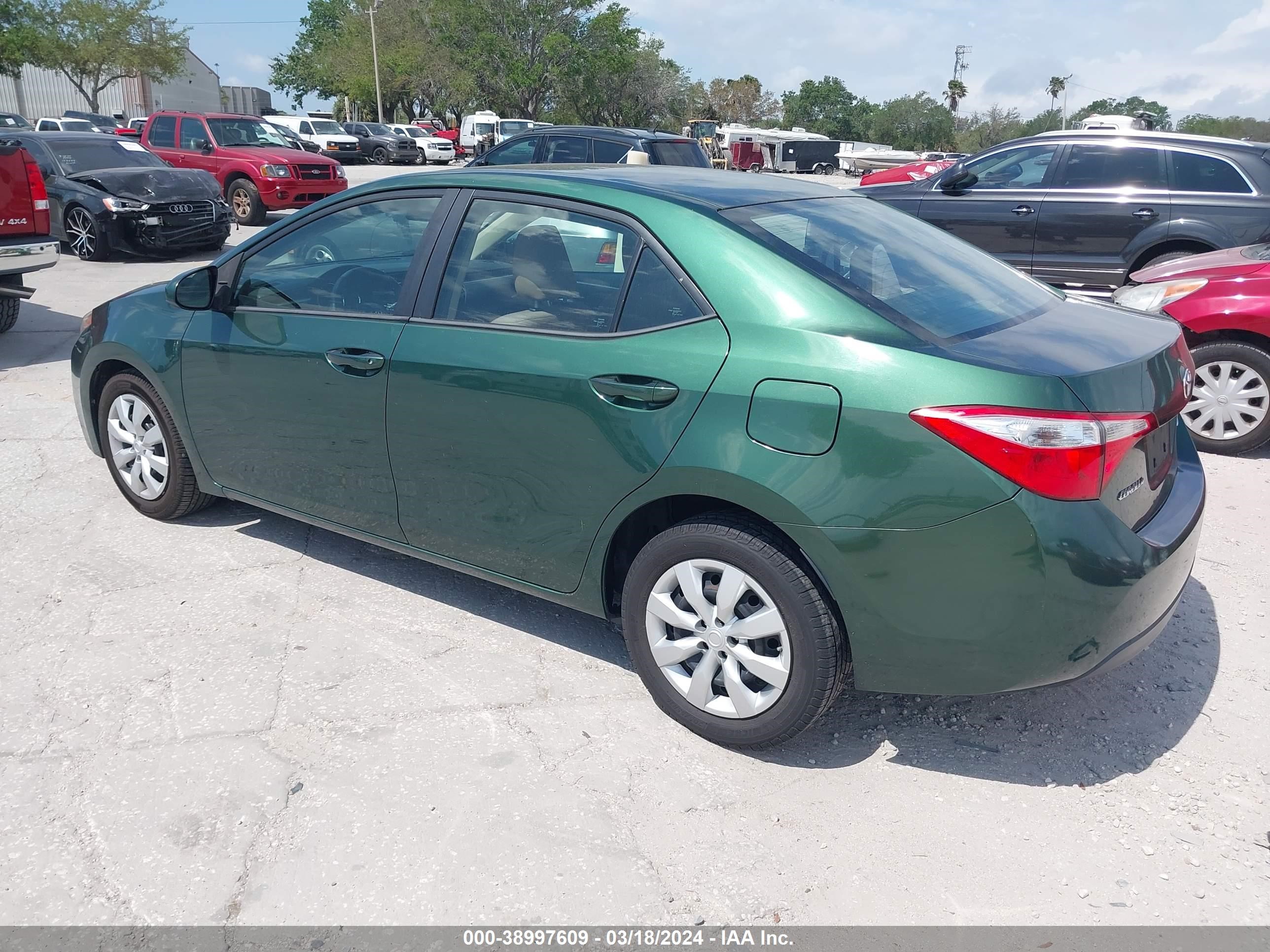 Photo 2 VIN: 2T1BURHE7EC151349 - TOYOTA COROLLA 