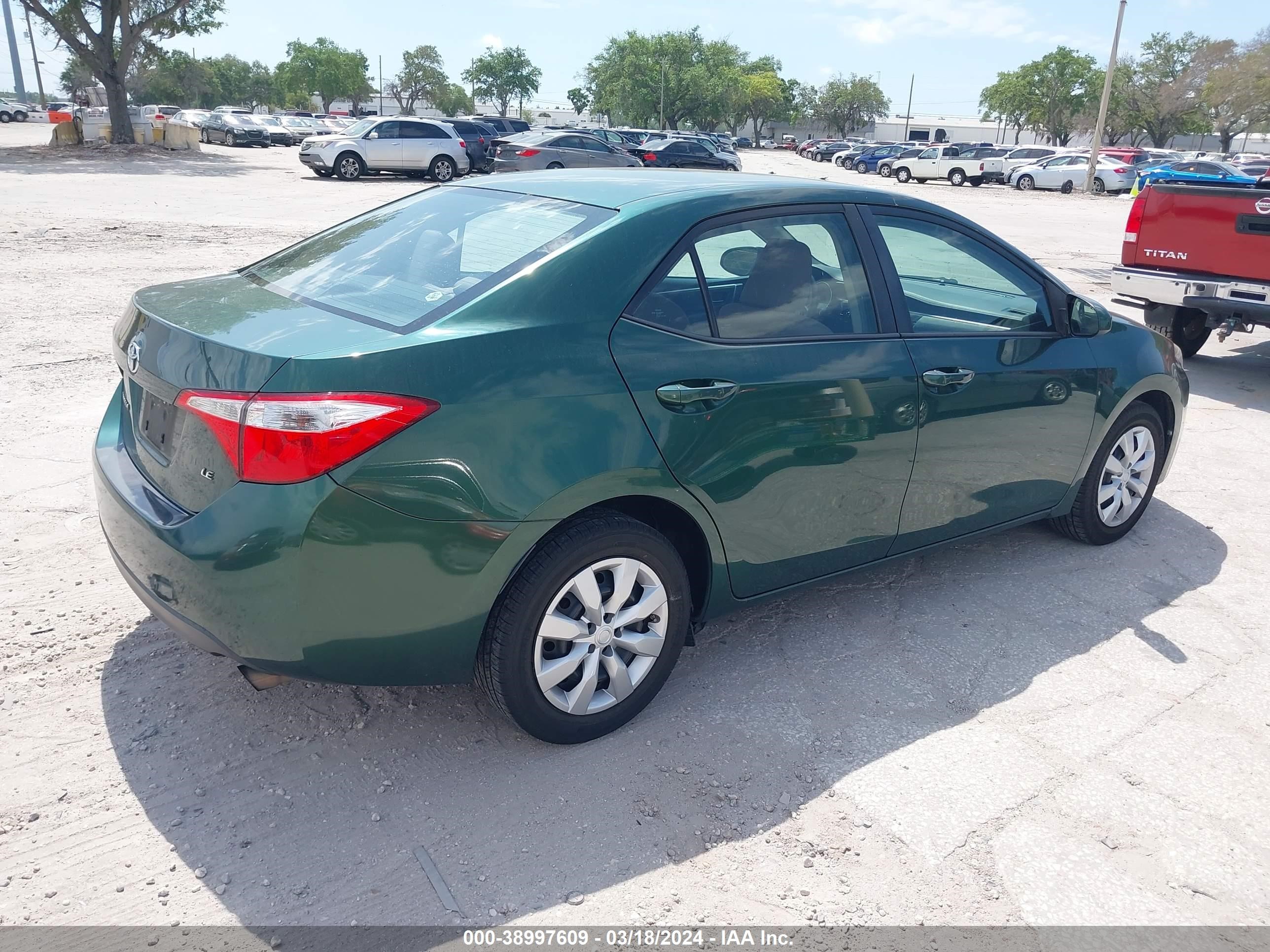 Photo 3 VIN: 2T1BURHE7EC151349 - TOYOTA COROLLA 