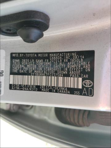 Photo 9 VIN: 2T1BURHE7FC237584 - TOYOTA COROLLA L 