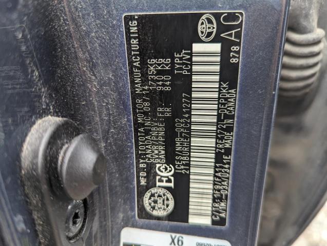 Photo 9 VIN: 2T1BURHE7FC241277 - TOYOTA COROLLA 