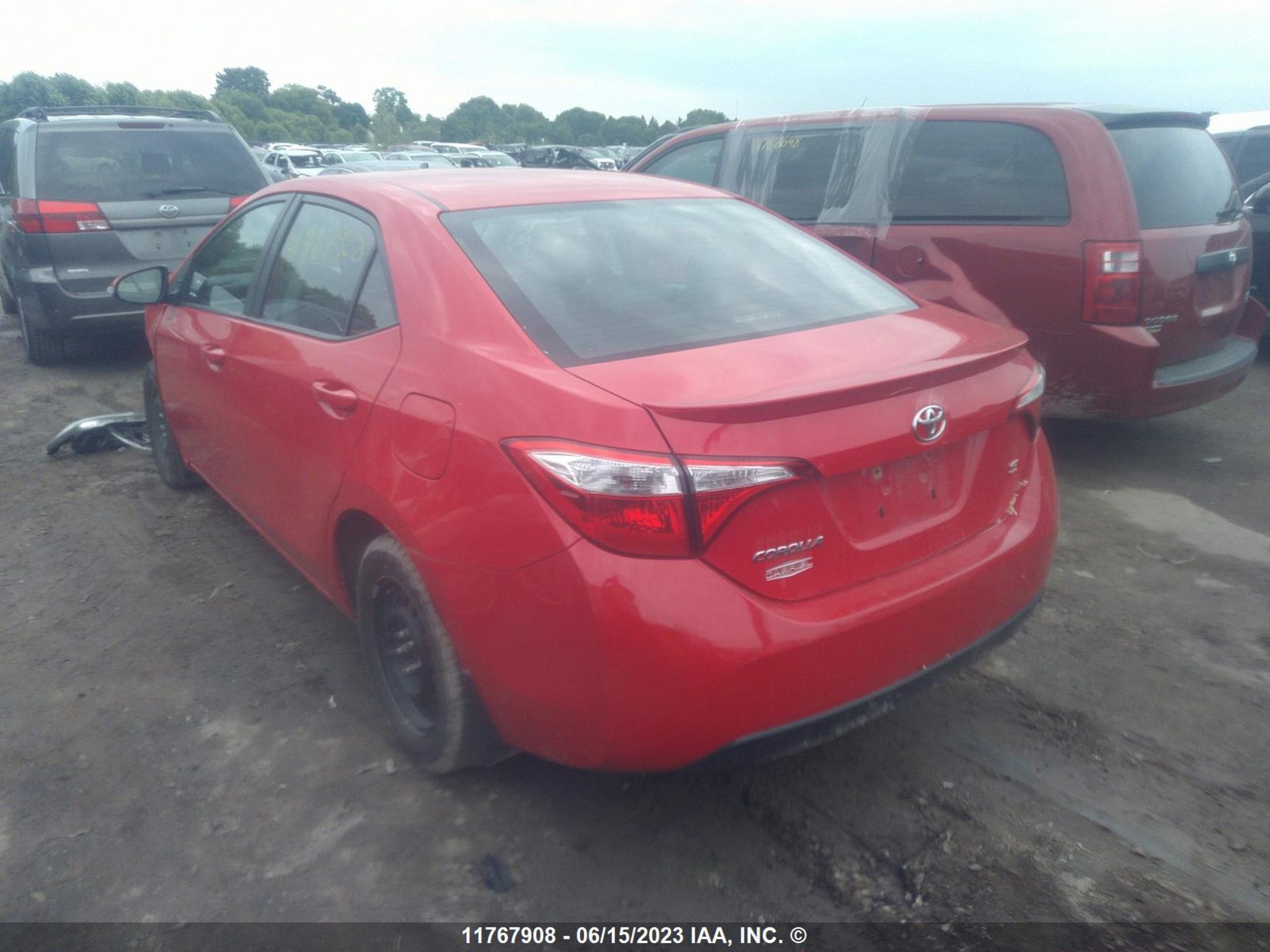 Photo 2 VIN: 2T1BURHE7FC251243 - TOYOTA COROLLA 