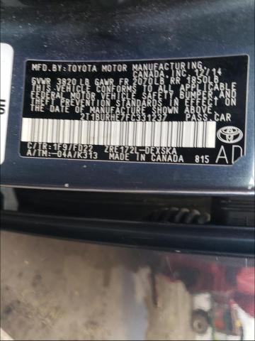 Photo 9 VIN: 2T1BURHE7FC331237 - TOYOTA COROLLA L 