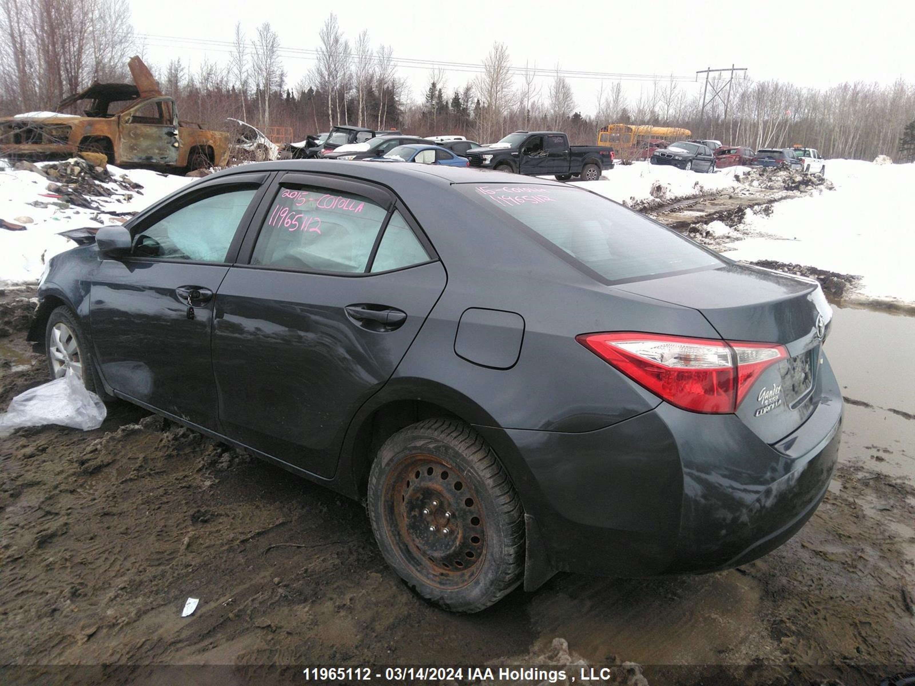 Photo 2 VIN: 2T1BURHE7FC479405 - TOYOTA COROLLA 