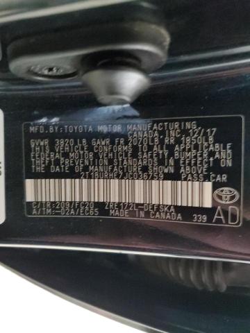 Photo 11 VIN: 2T1BURHE7JC036759 - TOYOTA COROLLA 