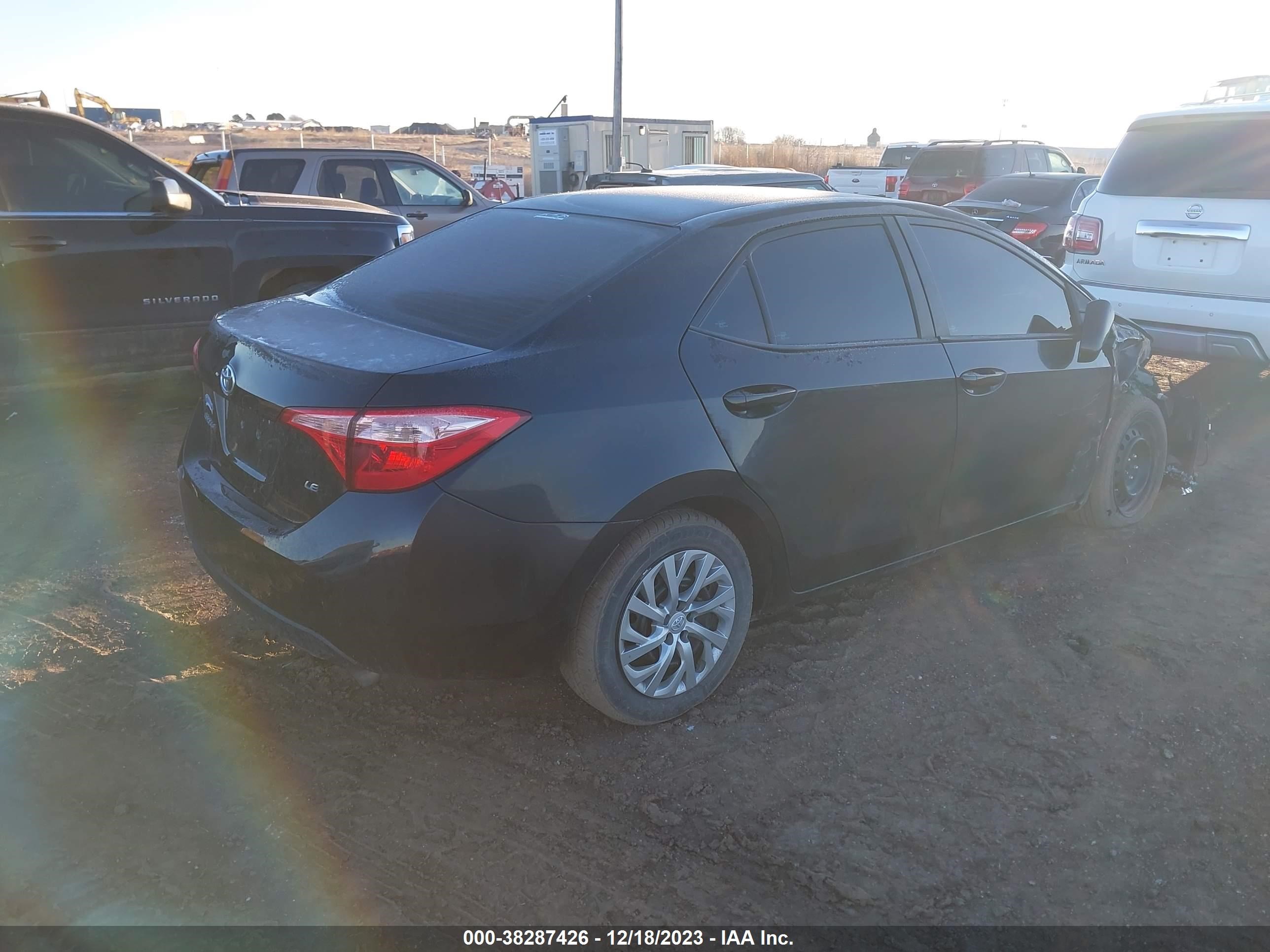 Photo 3 VIN: 2T1BURHE7KC148978 - TOYOTA COROLLA 